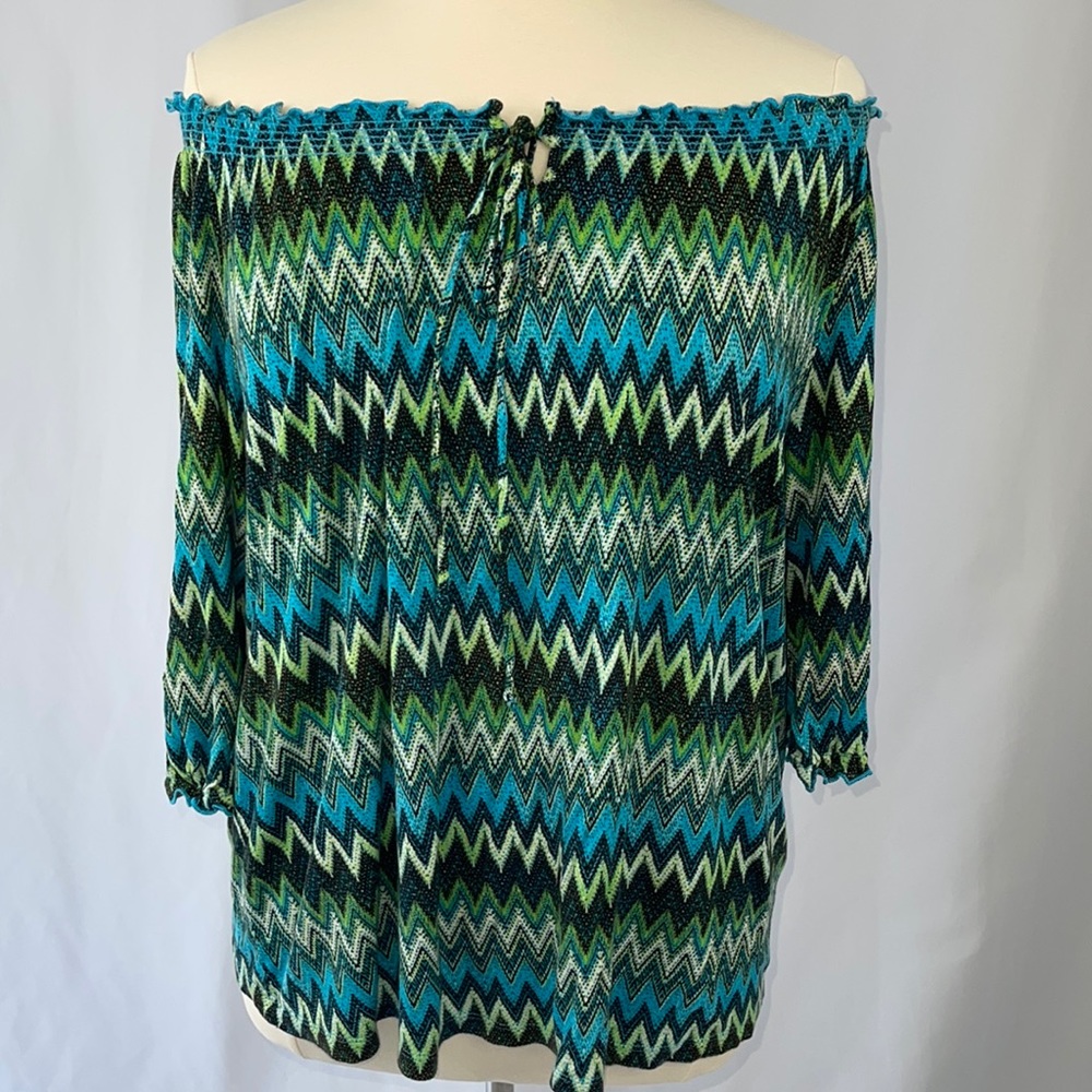 Beverly Drive Off the Shoulder Top - 2X